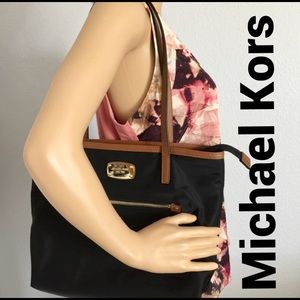 Nylon and Leather Michael Kors Bag